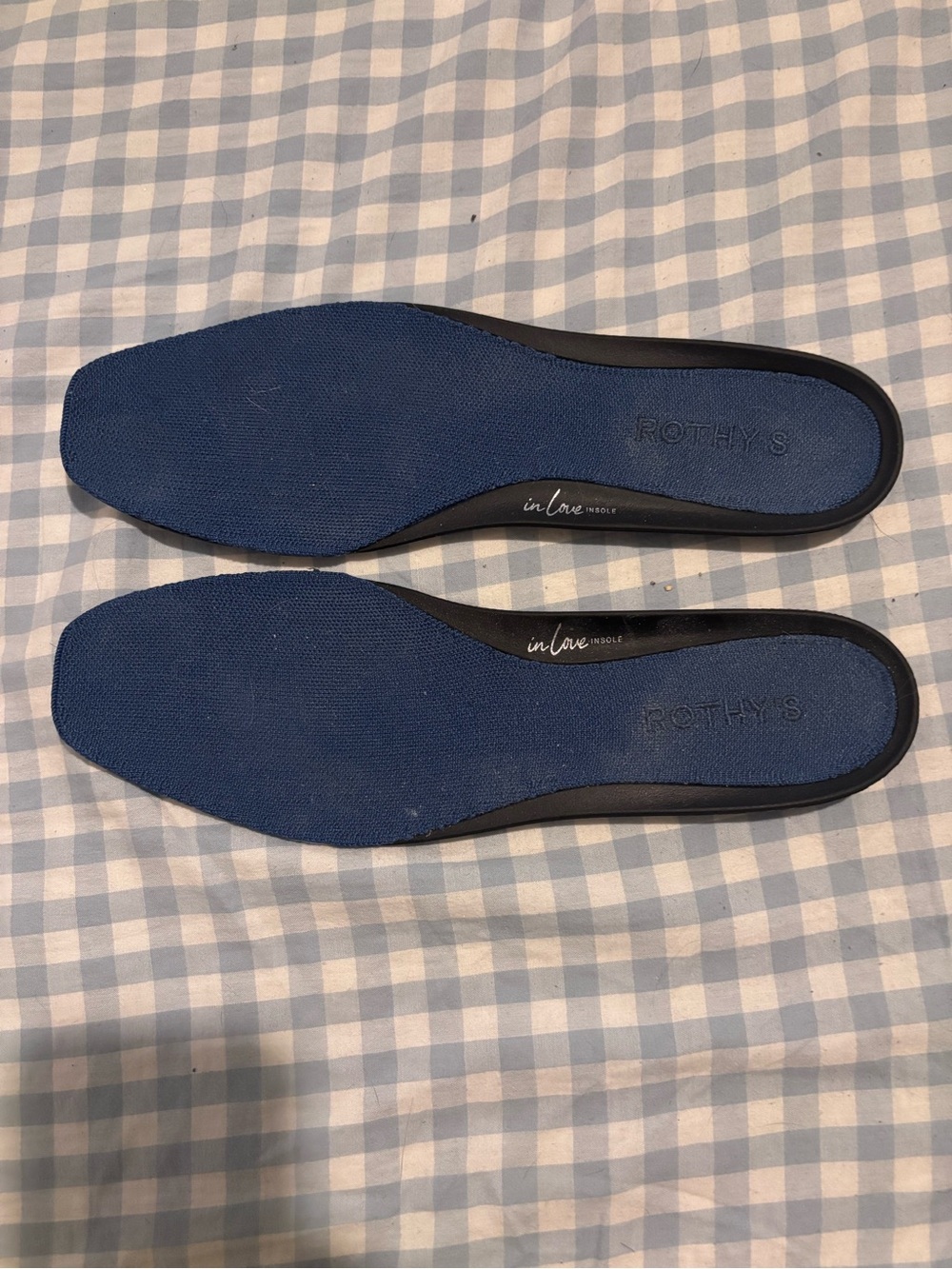Rothy's Square Toe Ballet Flats - Navy - Picture 7 of 7